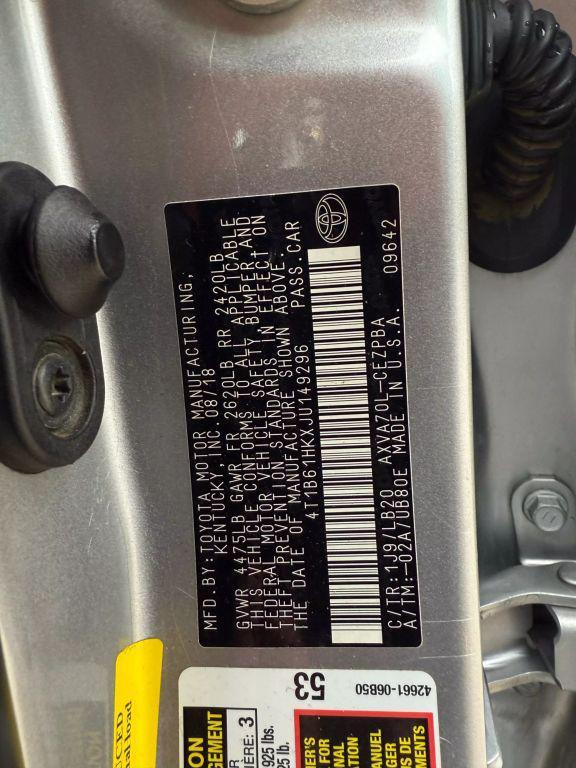 used 2018 Toyota Camry car, priced at $16,490