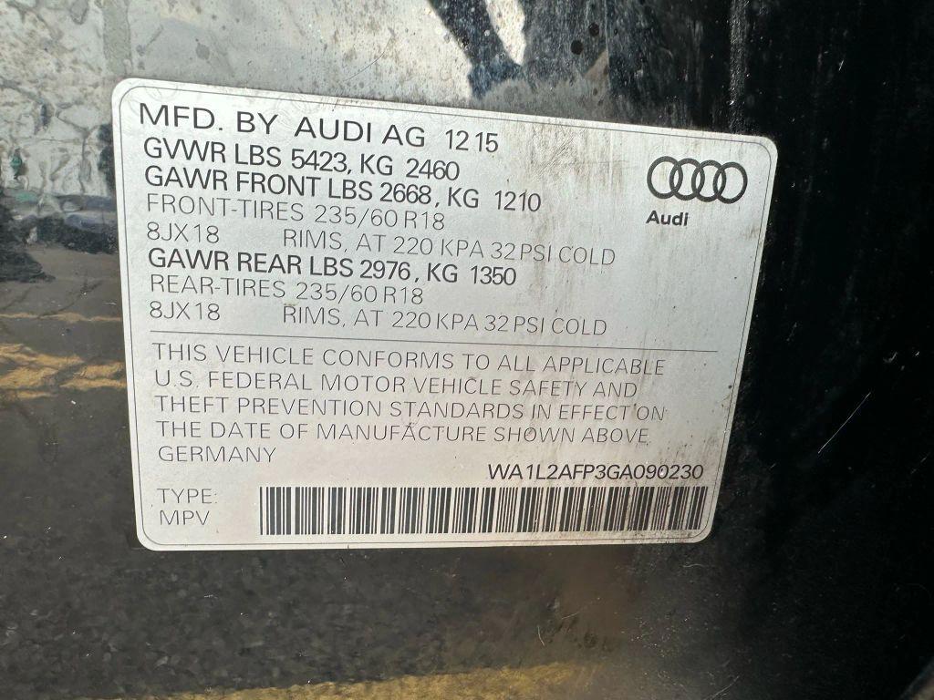 used 2016 Audi Q5 car, priced at $12,400