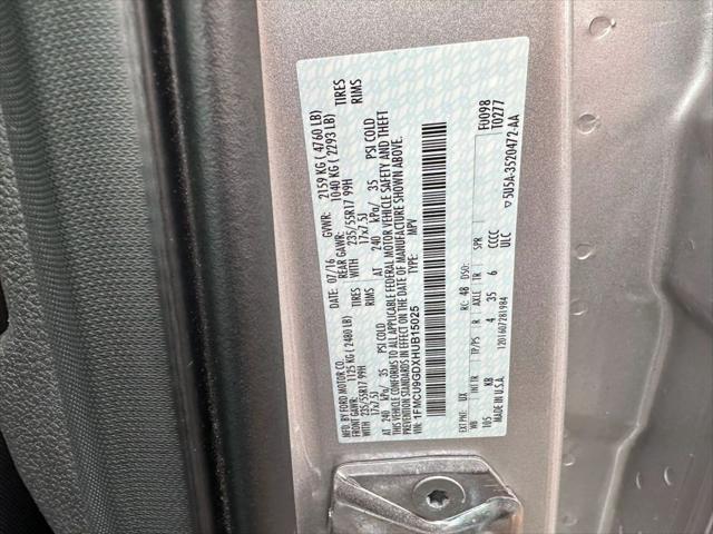 used 2017 Ford Escape car, priced at $10,500