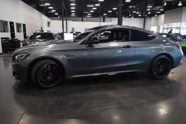 used 2018 Mercedes-Benz AMG C 63 car, priced at $58,990