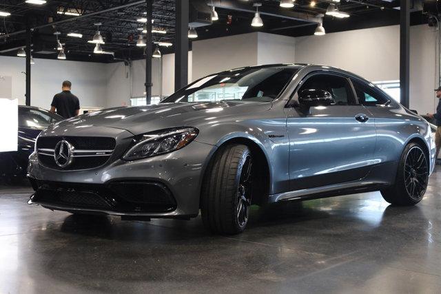 used 2018 Mercedes-Benz AMG C 63 car, priced at $58,990