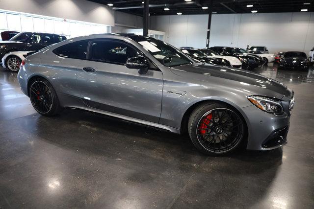 used 2018 Mercedes-Benz AMG C 63 car, priced at $58,990