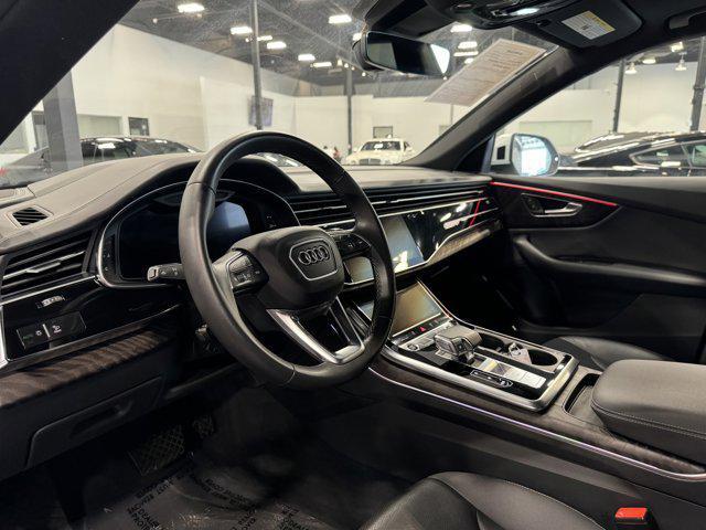 used 2021 Audi Q8 car, priced at $48,900