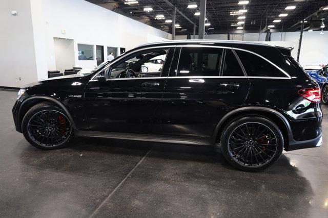 used 2021 Mercedes-Benz AMG GLC 63 car, priced at $56,900