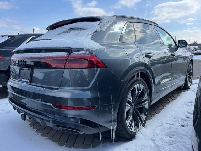 new 2025 Audi Q8 car, priced at $89,215