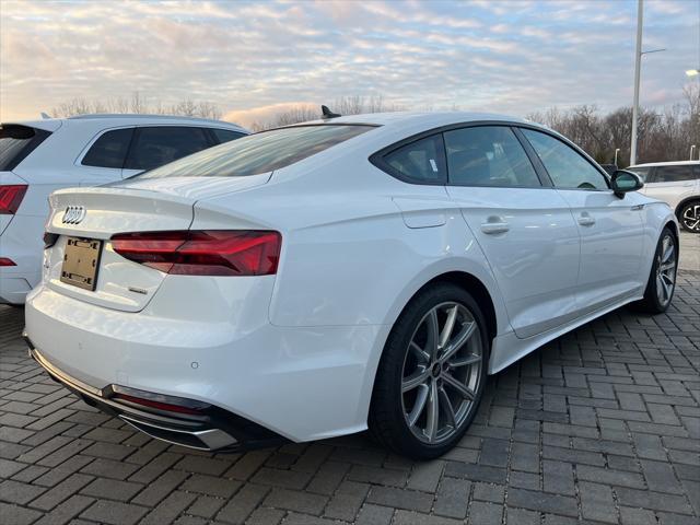 new 2025 Audi A5 Sportback car, priced at $51,980