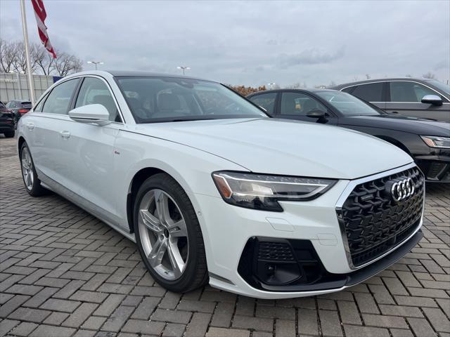 new 2025 Audi A8 car, priced at $104,560