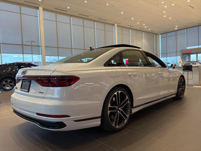 new 2025 Audi A8 car, priced at $106,975