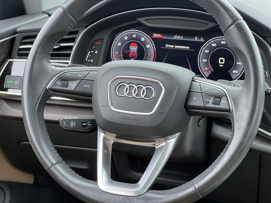 used 2020 Audi Q8 car, priced at $38,400