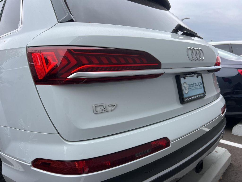 used 2023 Audi Q7 car, priced at $52,500