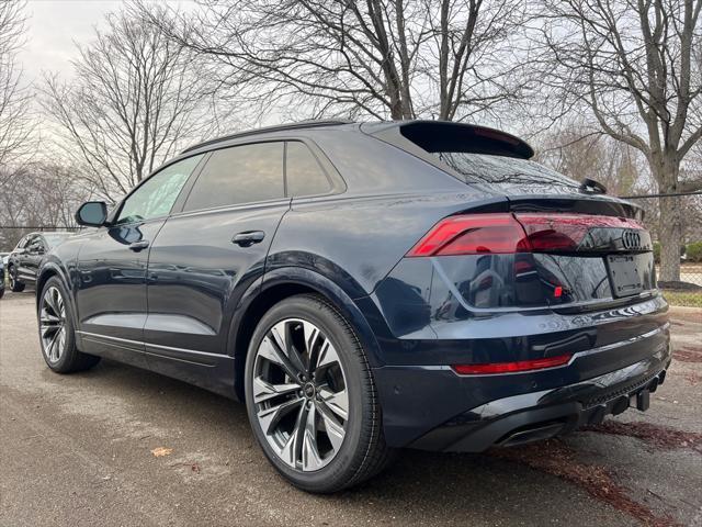 new 2025 Audi Q8 car, priced at $89,215