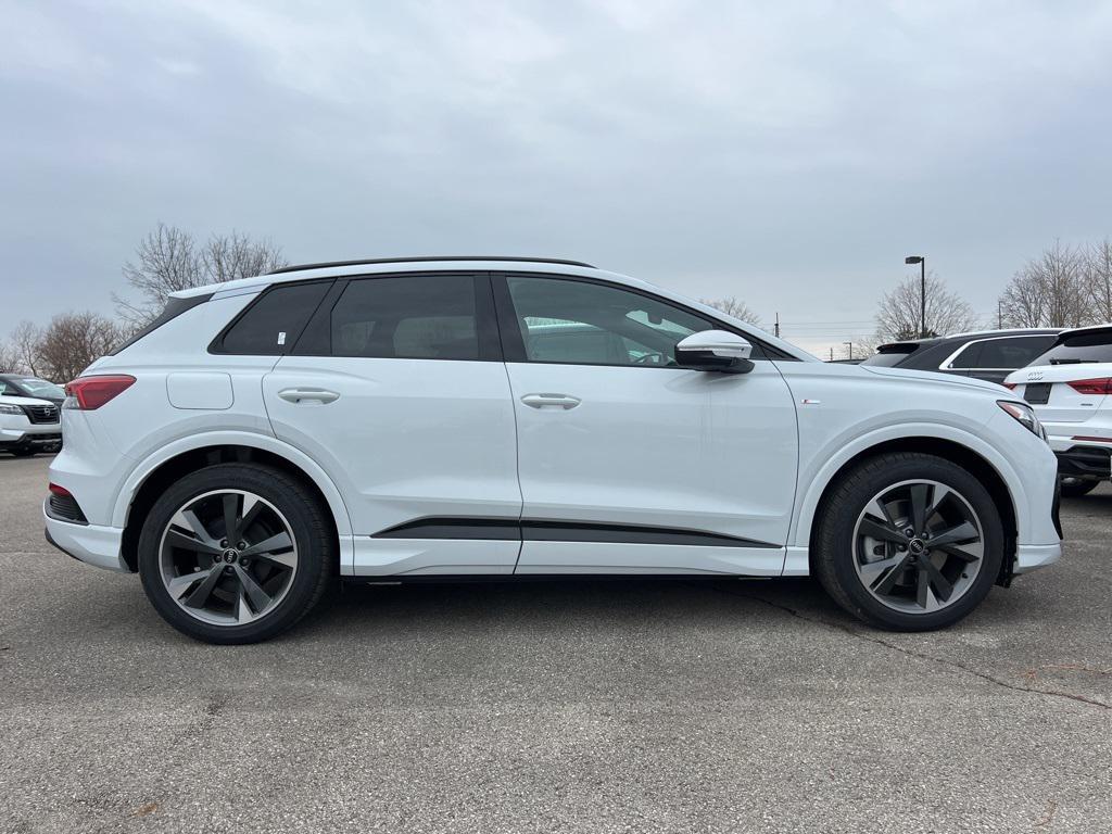 new 2025 Audi Q4 e-tron car, priced at $61,365