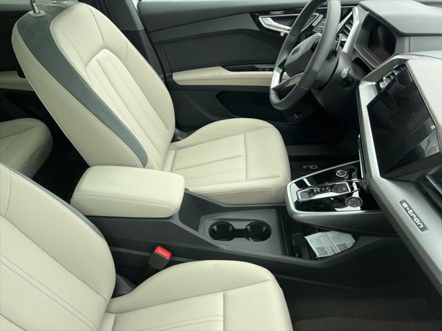 new 2025 Audi Q4 e-tron car, priced at $61,365