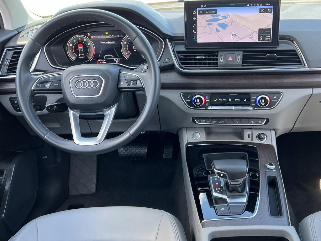 used 2022 Audi Q5 car, priced at $35,200