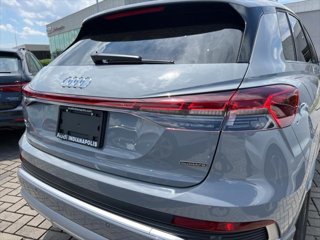new 2025 Audi Q4 e-tron car, priced at $59,060