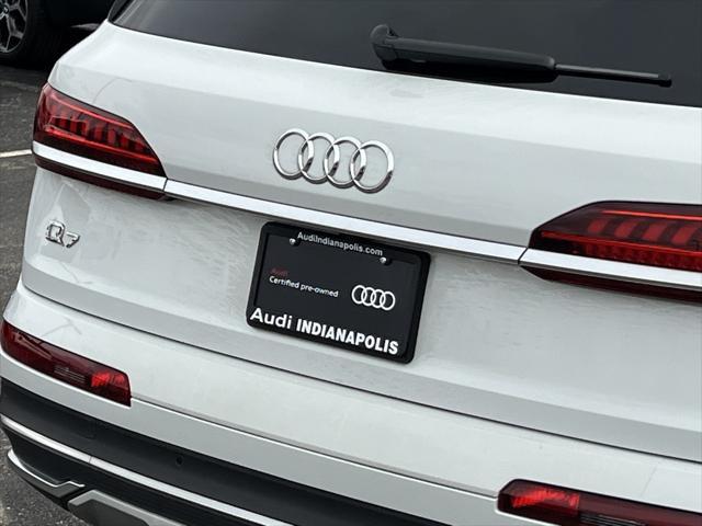 used 2022 Audi Q7 car, priced at $46,400