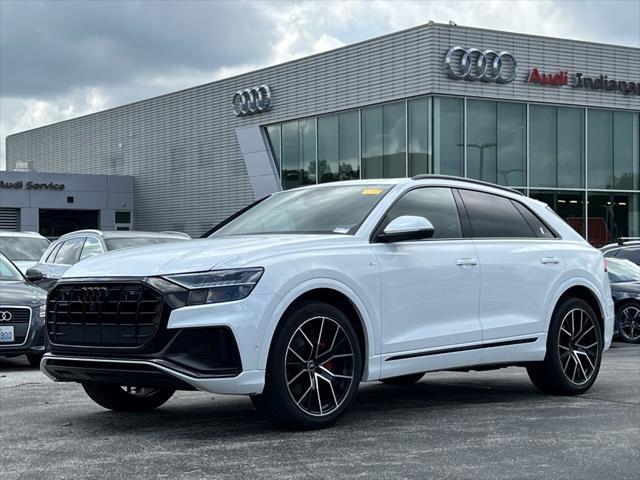 used 2021 Audi Q8 car, priced at $45,000