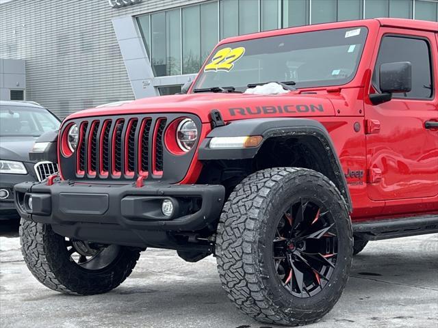 used 2022 Jeep Wrangler Unlimited car, priced at $43,000