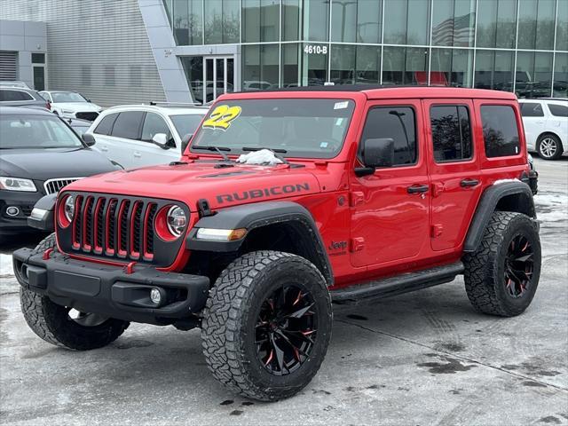 used 2022 Jeep Wrangler Unlimited car, priced at $43,000