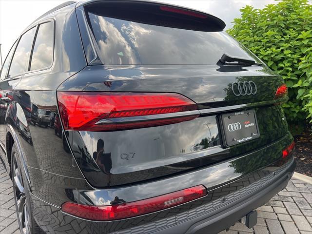 new 2025 Audi Q7 car, priced at $77,450