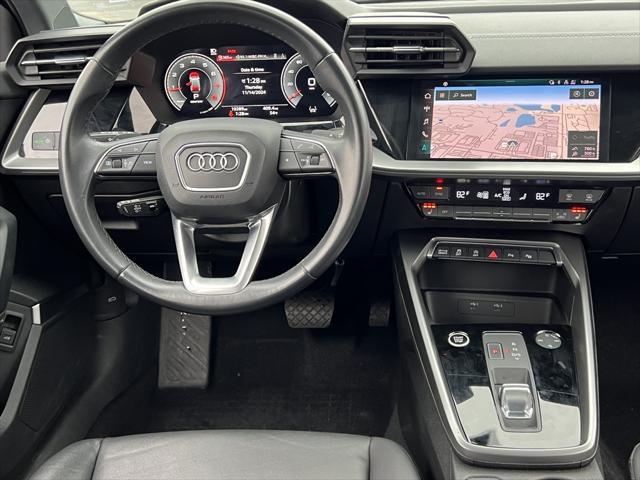 used 2023 Audi A3 car, priced at $34,000