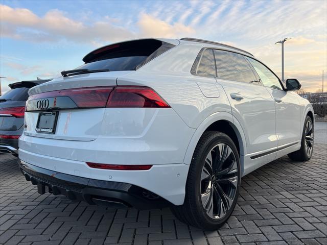 new 2025 Audi Q8 car, priced at $89,215