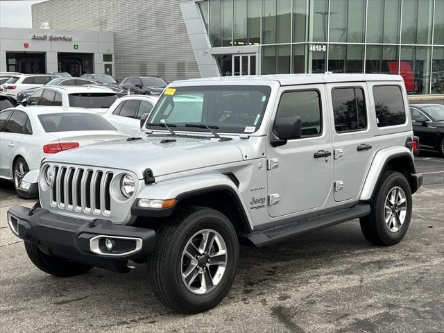 used 2022 Jeep Wrangler Unlimited car, priced at $35,400