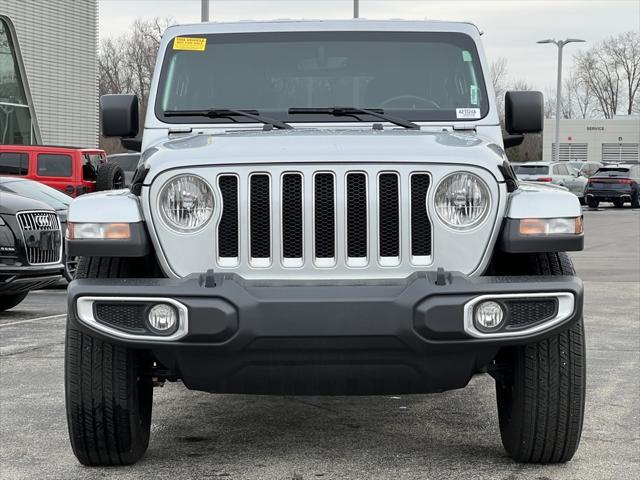 used 2022 Jeep Wrangler Unlimited car, priced at $35,400