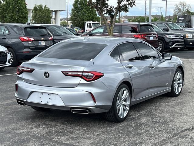 used 2021 Acura TLX car, priced at $28,300
