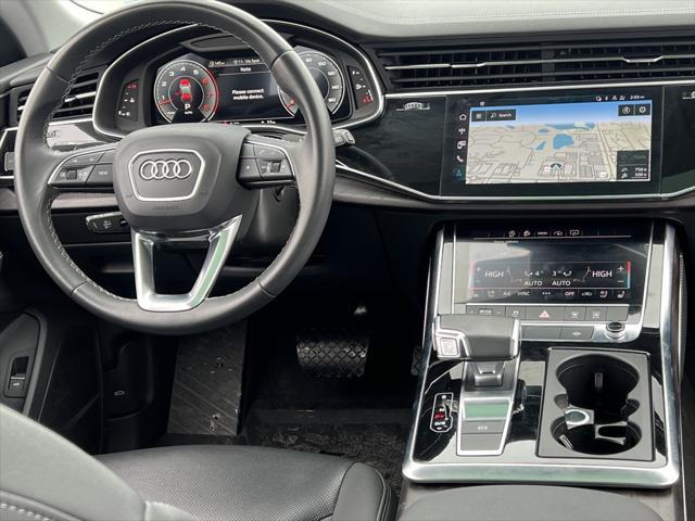 used 2023 Audi Q8 car, priced at $60,800