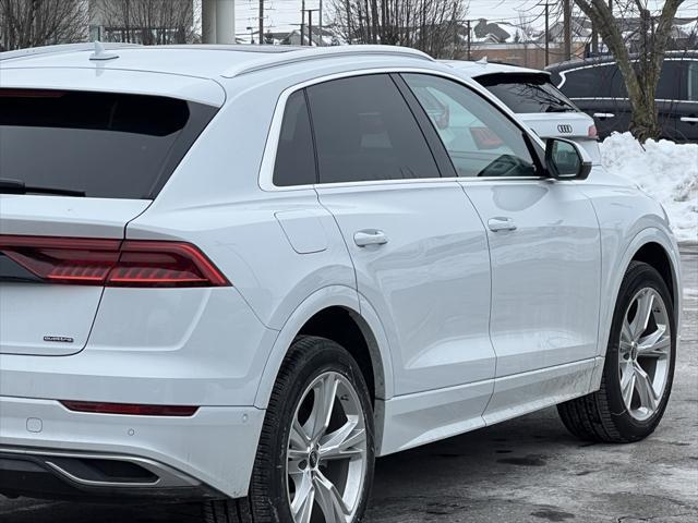 used 2023 Audi Q8 car, priced at $60,800