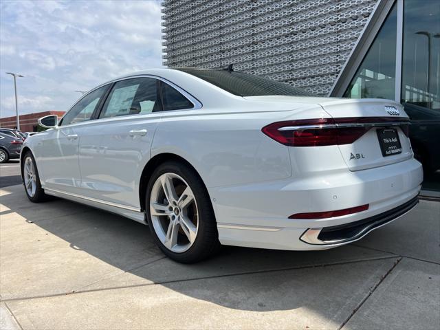 new 2025 Audi A8 car, priced at $104,560