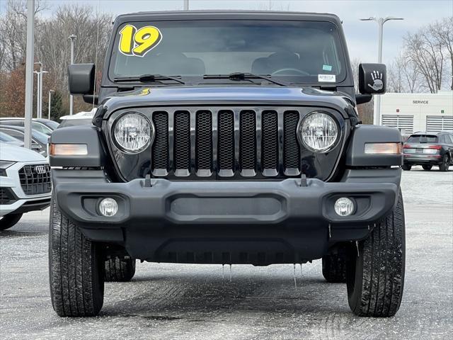 used 2019 Jeep Wrangler car, priced at $25,300