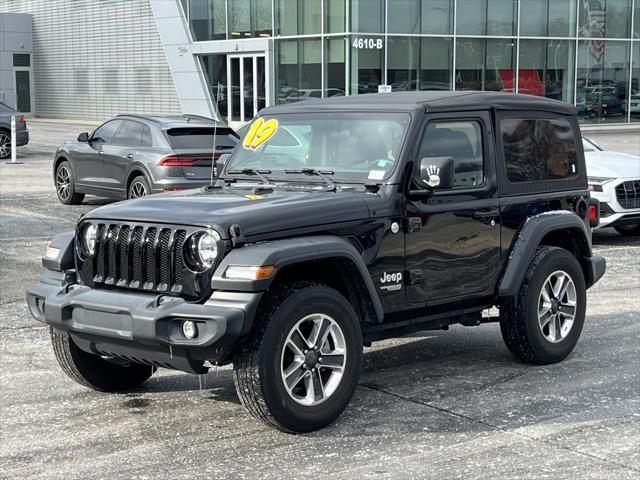 used 2019 Jeep Wrangler car, priced at $25,300