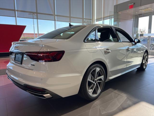 new 2025 Audi A4 car, priced at $48,075