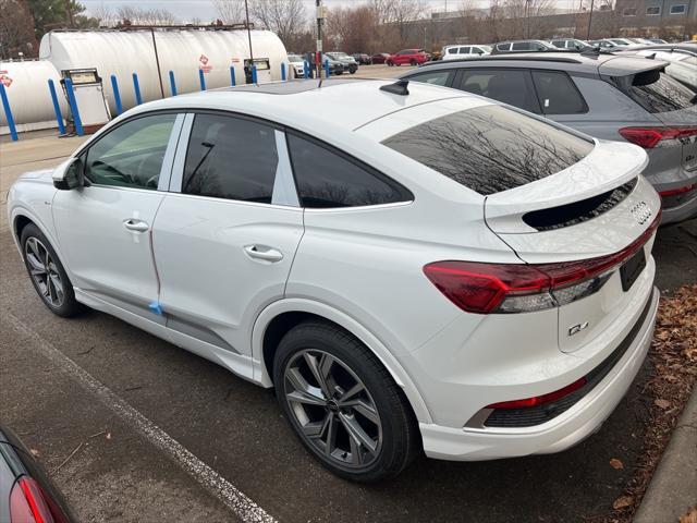 new 2025 Audi Q4 e-tron car, priced at $63,625