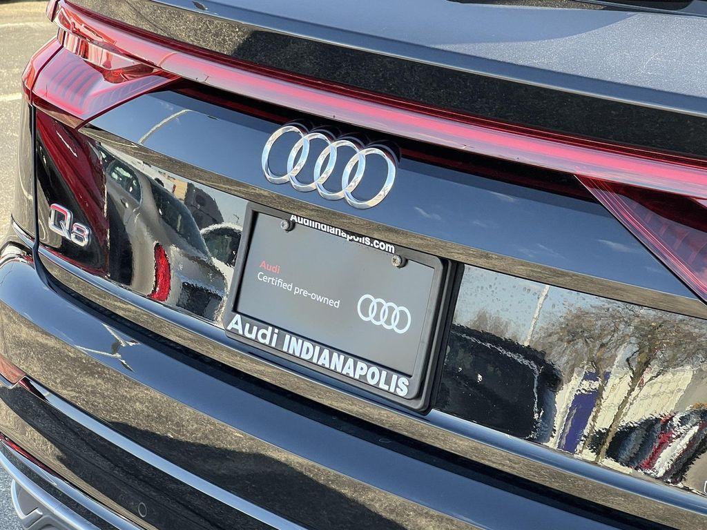 used 2023 Audi Q8 car, priced at $54,500