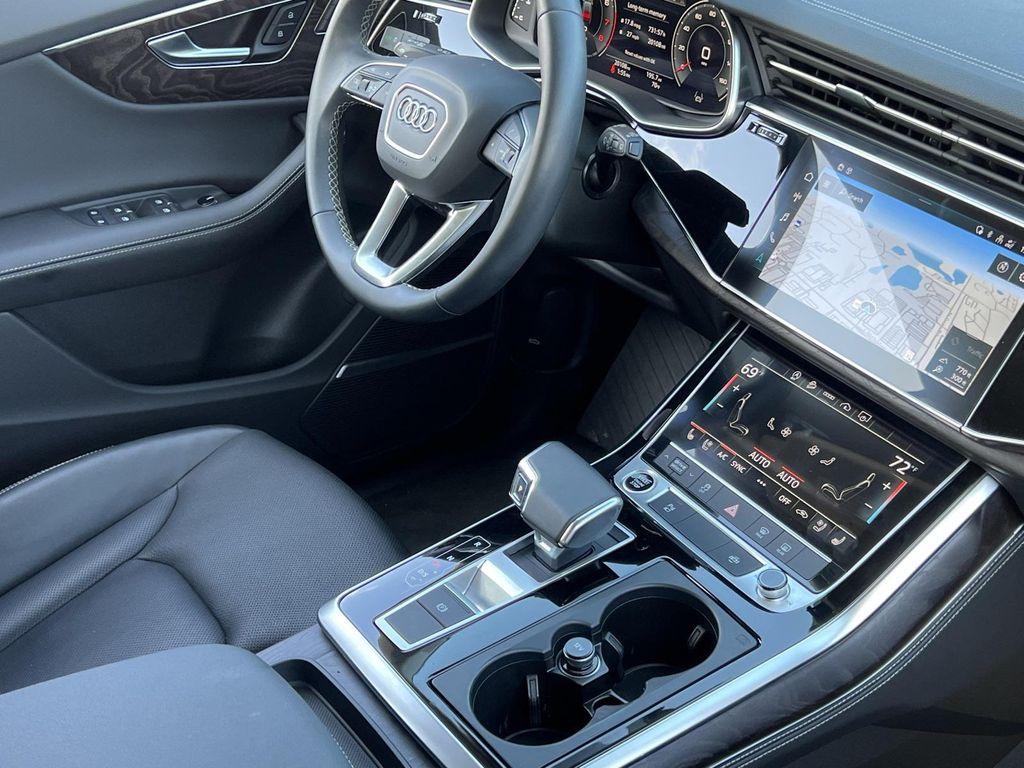 used 2023 Audi Q8 car, priced at $54,500
