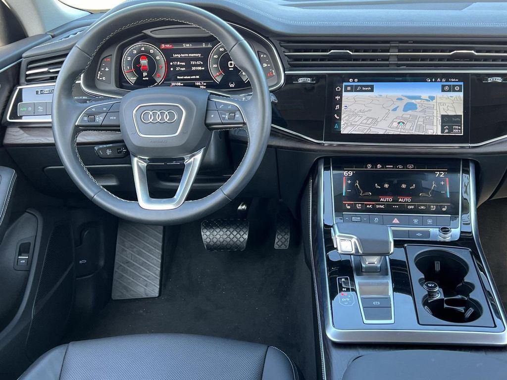 used 2023 Audi Q8 car, priced at $54,500
