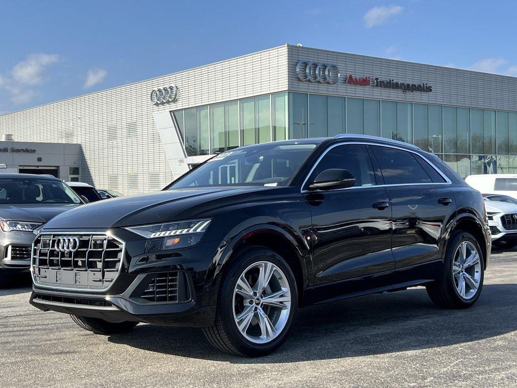 used 2023 Audi Q8 car, priced at $54,500