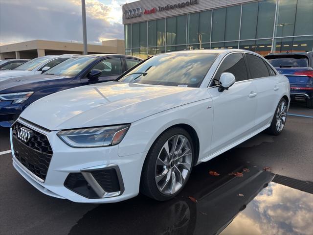 used 2021 Audi A4 car, priced at $28,000