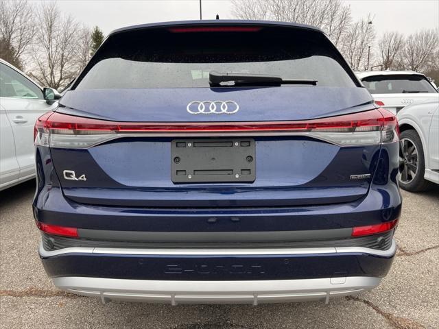 new 2025 Audi Q4 e-tron car, priced at $64,300