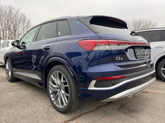 new 2025 Audi Q4 e-tron car, priced at $64,300