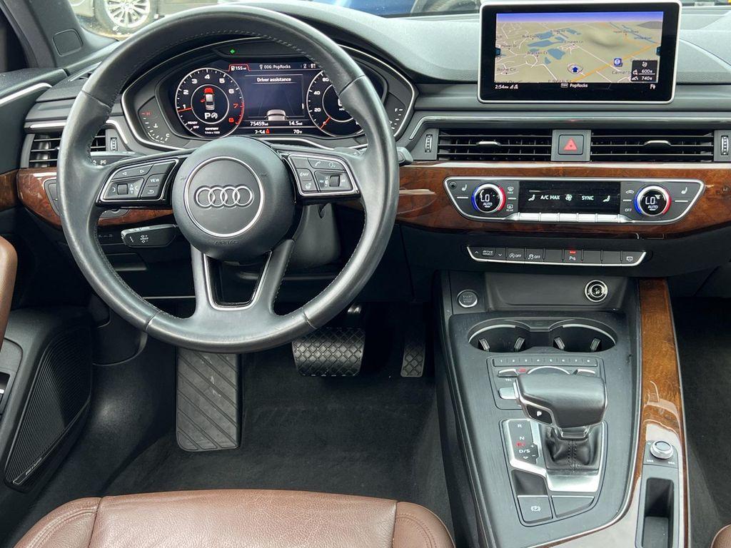 used 2017 Audi A4 car, priced at $17,500