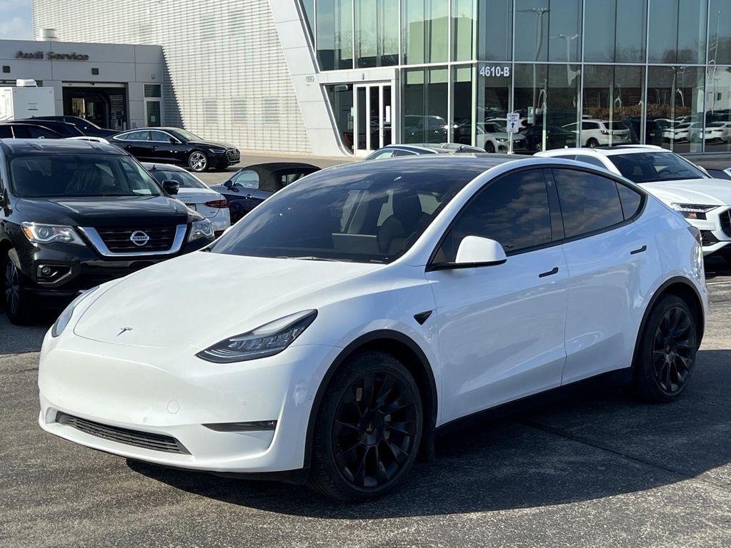 used 2021 Tesla Model Y car, priced at $24,000
