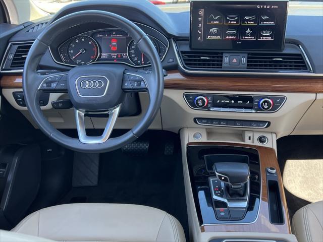 used 2021 Audi Q5 car, priced at $31,900