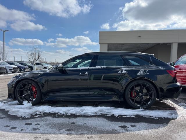new 2025 Audi RS 6 Avant car, priced at $156,010