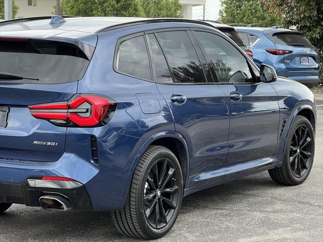 used 2022 BMW X3 car, priced at $33,200