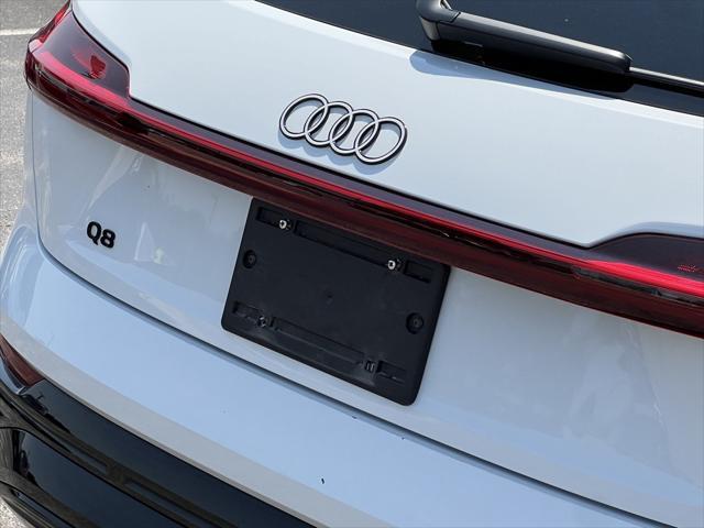 used 2024 Audi Q8 e-tron car, priced at $54,995