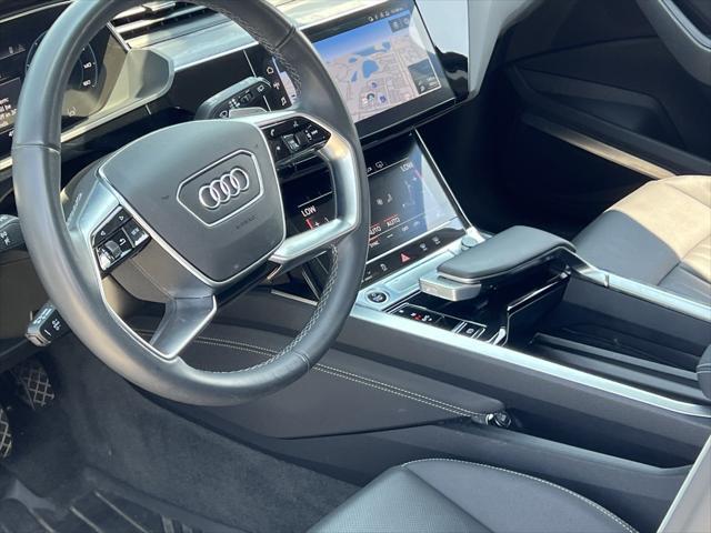 used 2024 Audi Q8 e-tron car, priced at $54,995